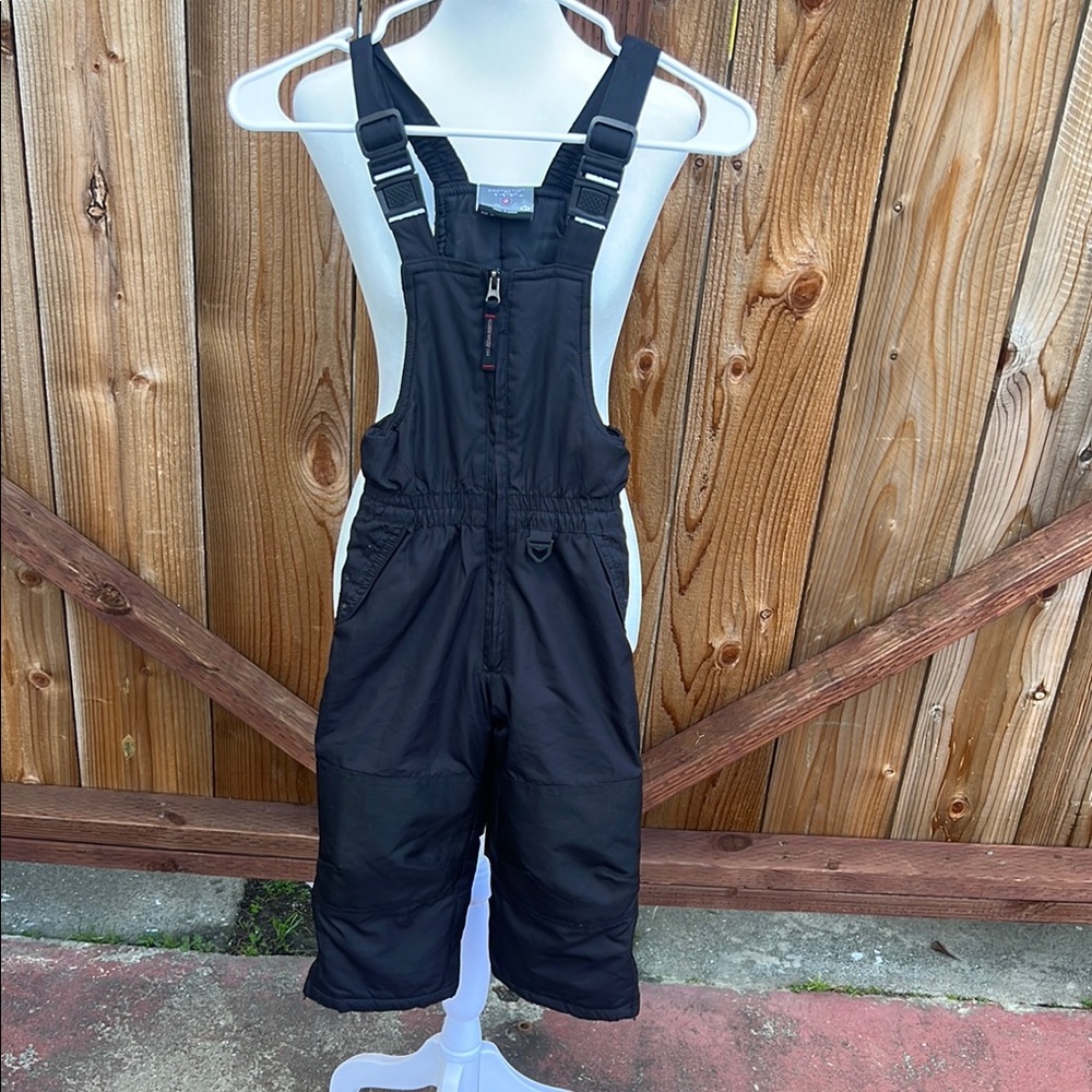 Protection System - 3T Kids Black One Piece Snowpanta